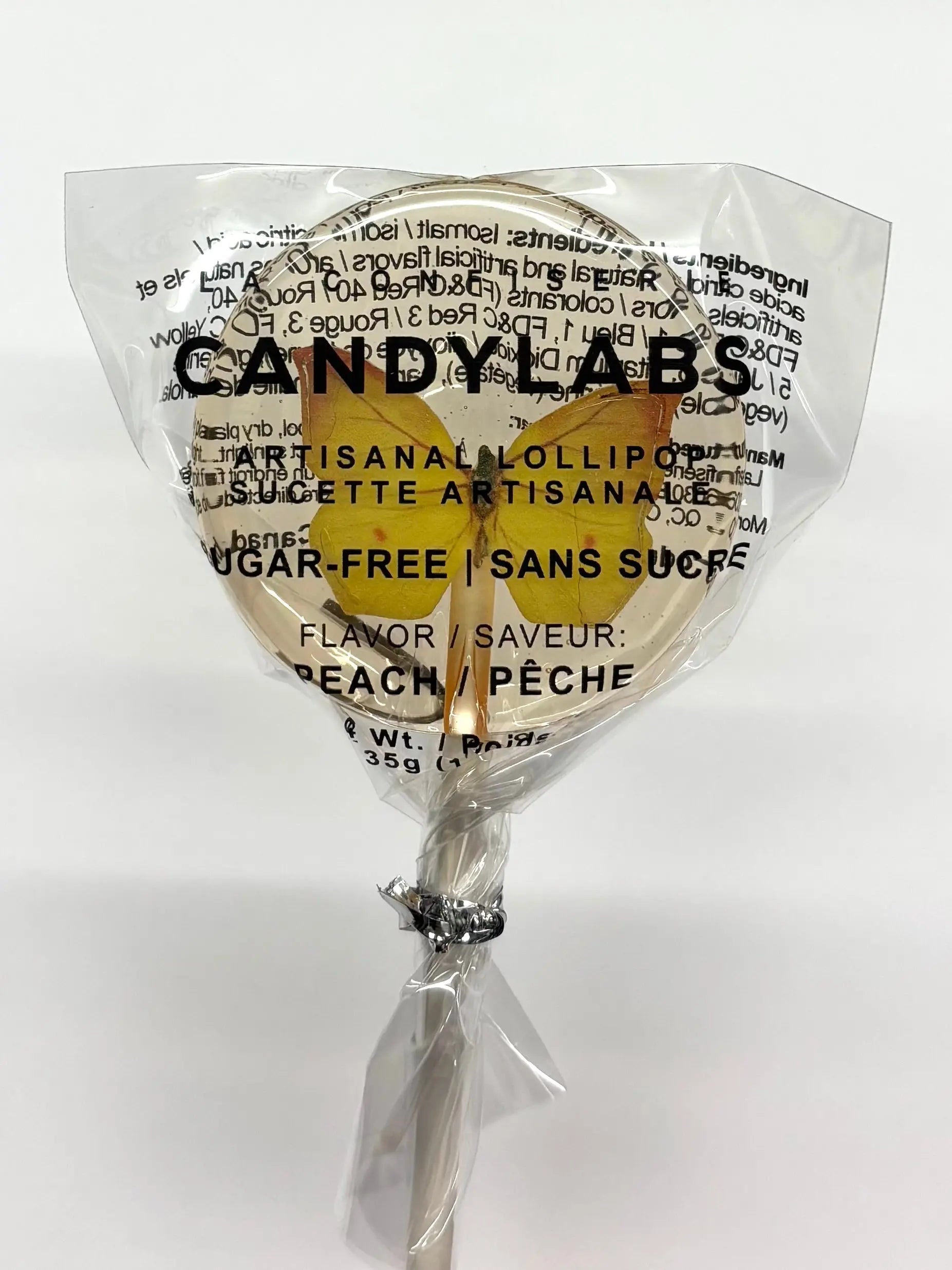 Qualité artisanale sucette végane sans allergènes Candylabs