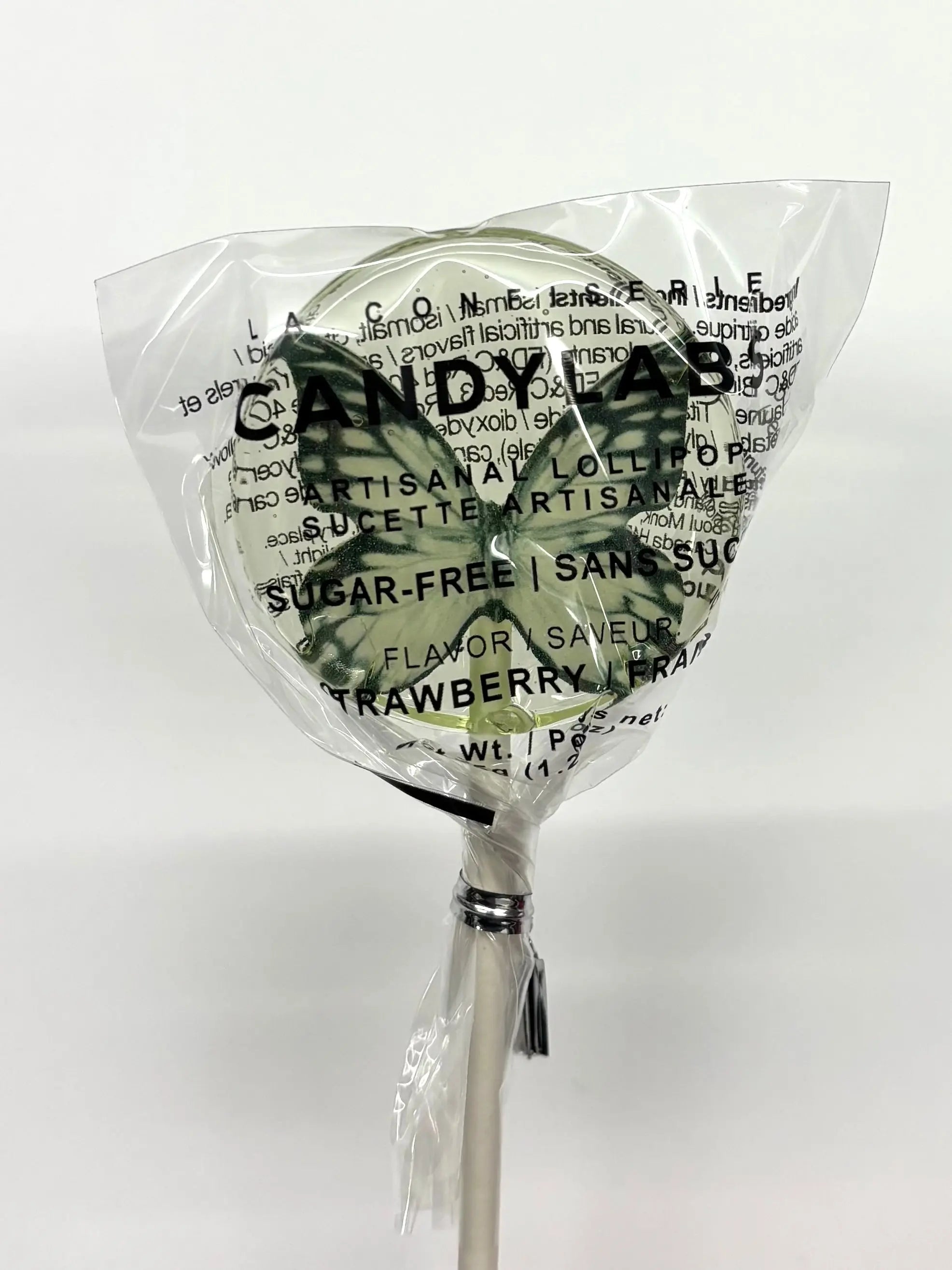 Qualité artisanale sucette végane sans allergènes Candylabs